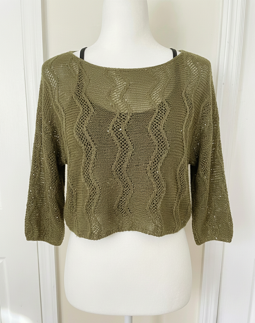 Women’s Premium Sparkle Knit Imported Top