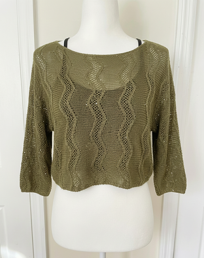 Women’s Premium Sparkle Knit Imported Top