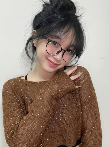 Women’s Premium Sparkle Knit Imported Top